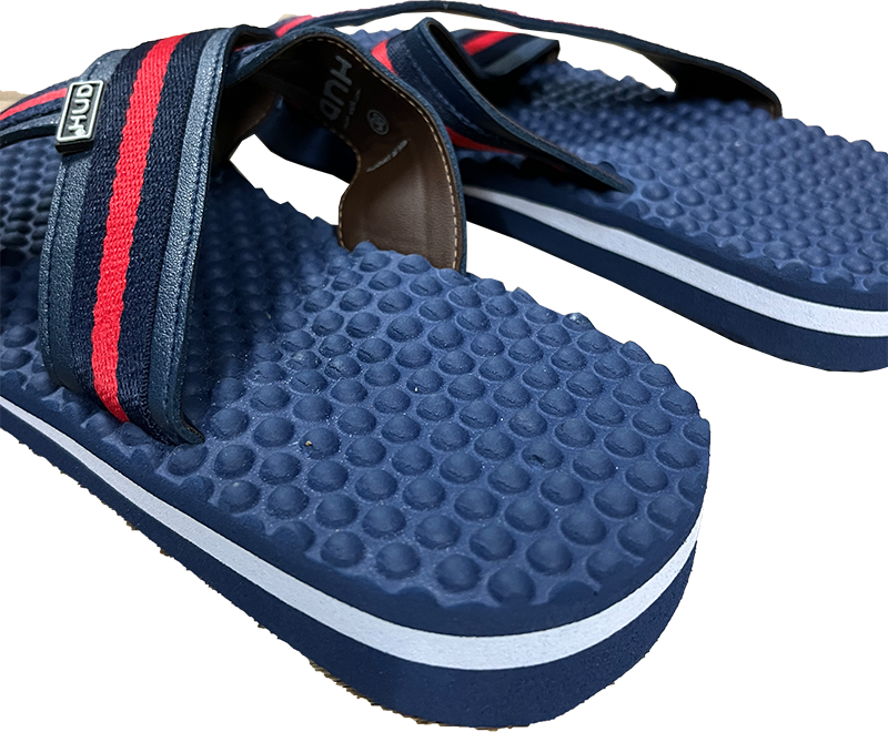 Slip On Massage Navy Red