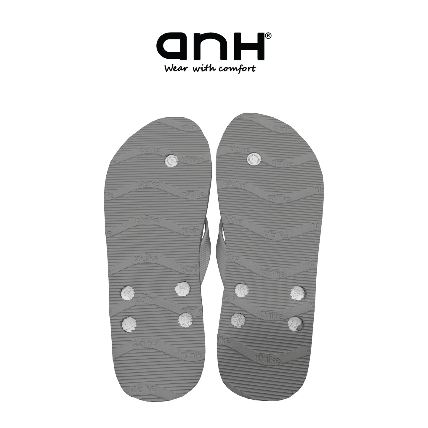 Walke Massage 5 Holes Grey White