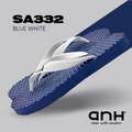 Massage Blue White