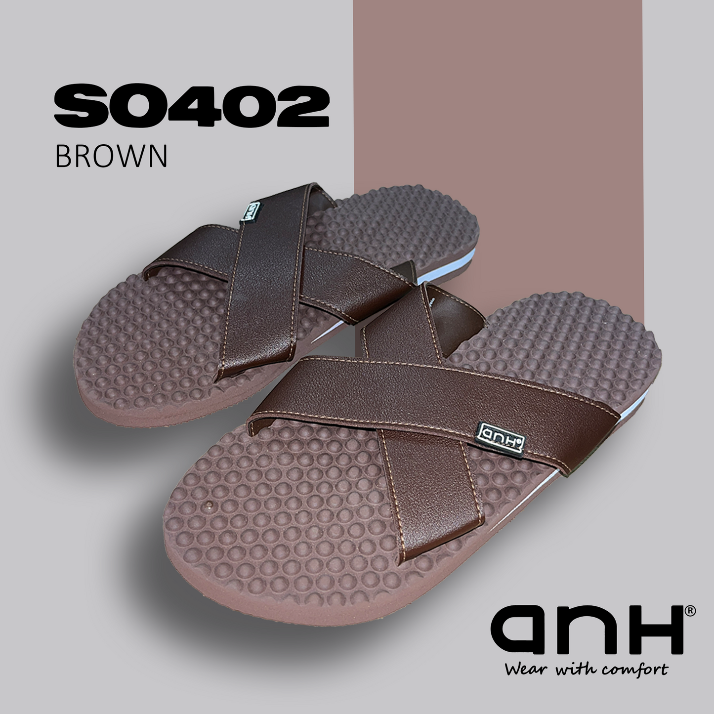 Slip On Massage Brown