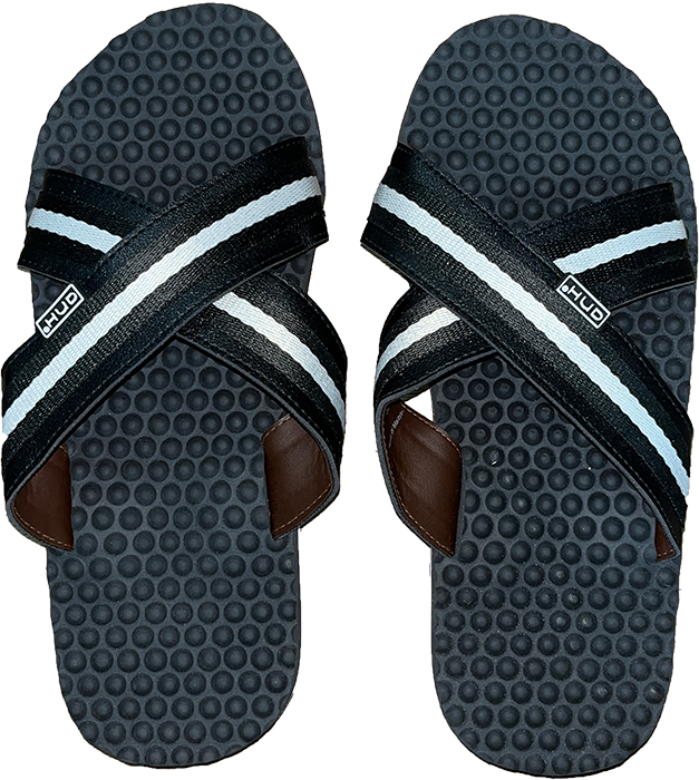 Slip On Massage Black White