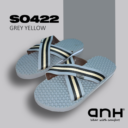 Slip On Massage Grey Yellow