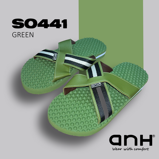 Slip On Massage Green Cross