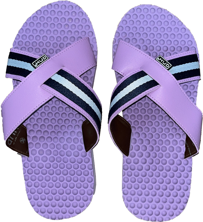 Slip On Massage Lilac Cross