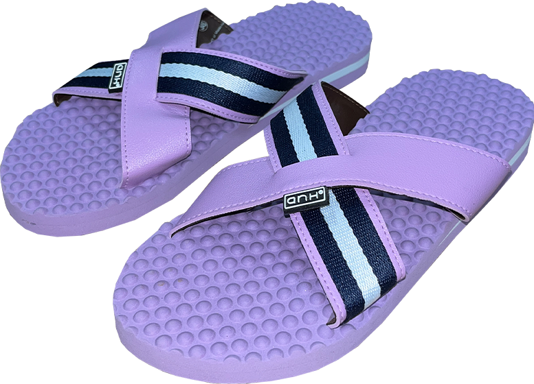 Slip On Massage Lilac Cross