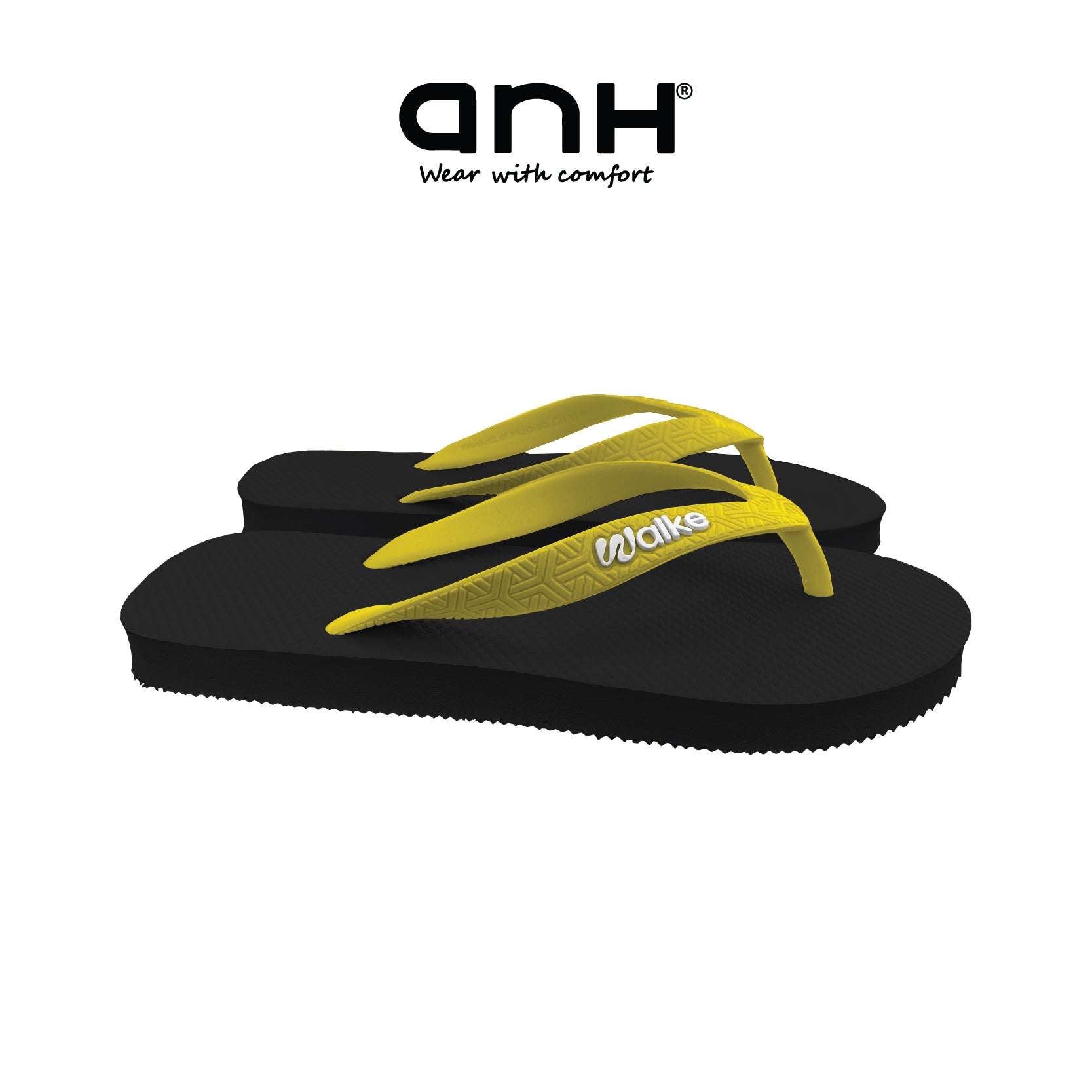 Walke Basic Kids Black Yellow