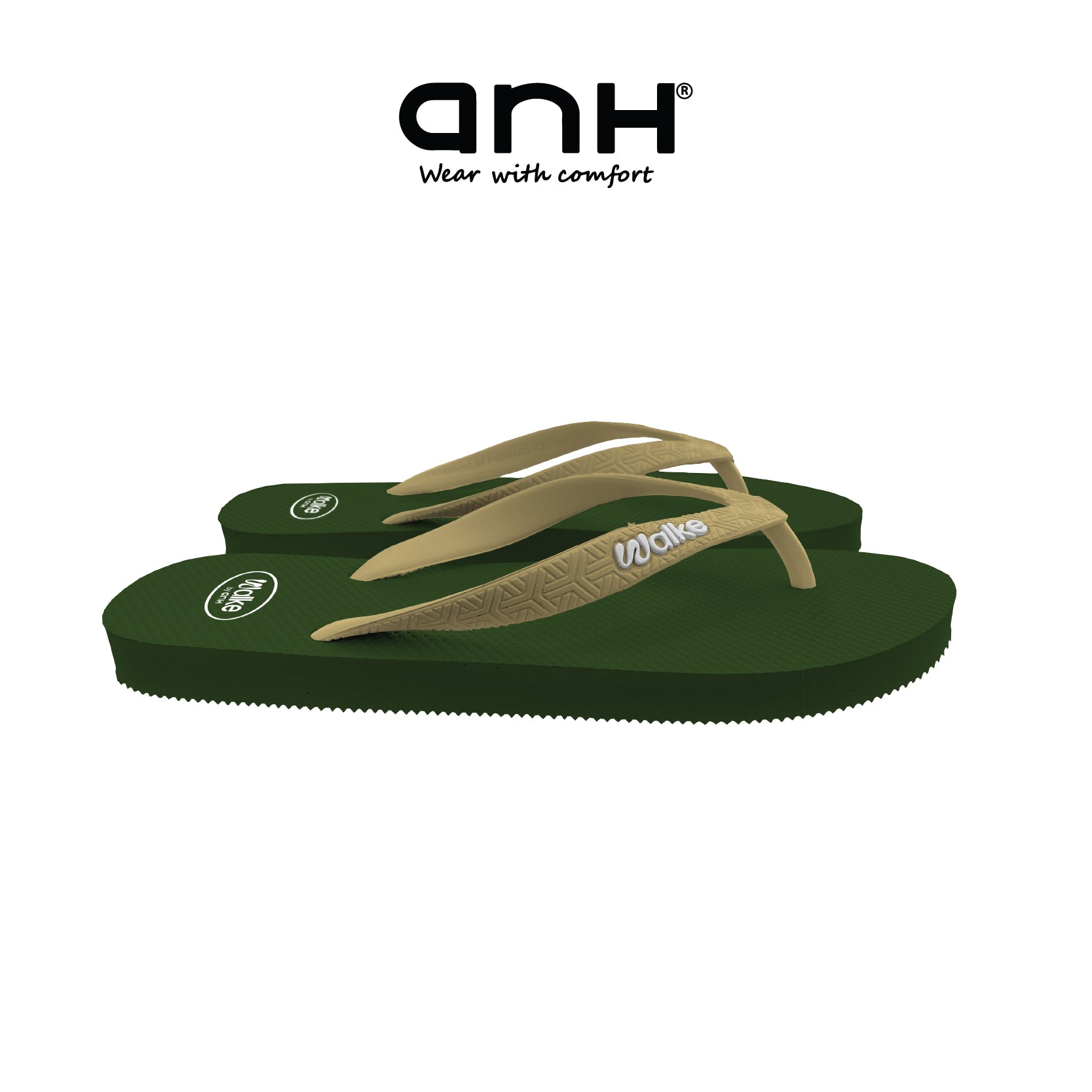 Walke Basic Ladies Army Green Beige