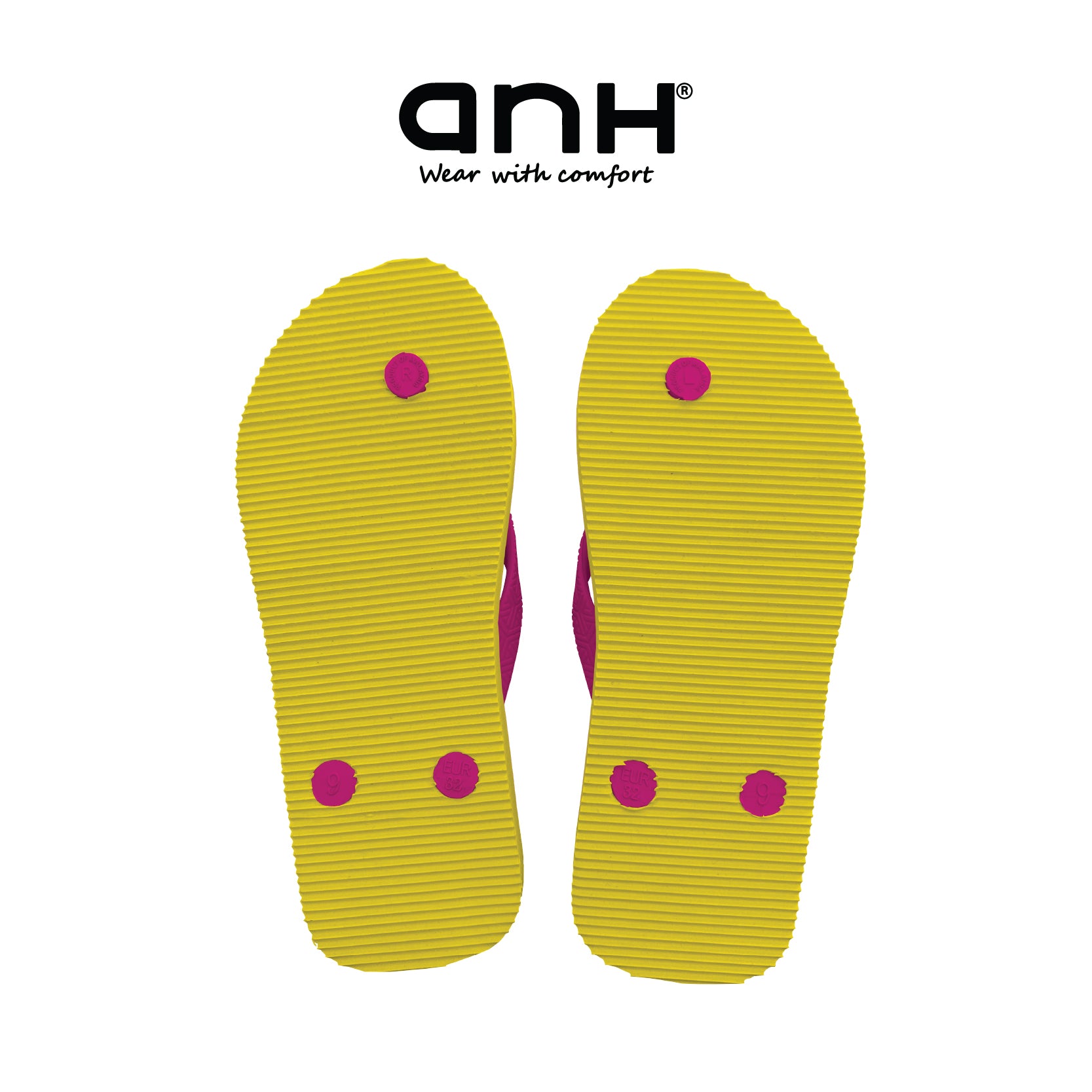 Walke Basic Ladies Yellow Pink