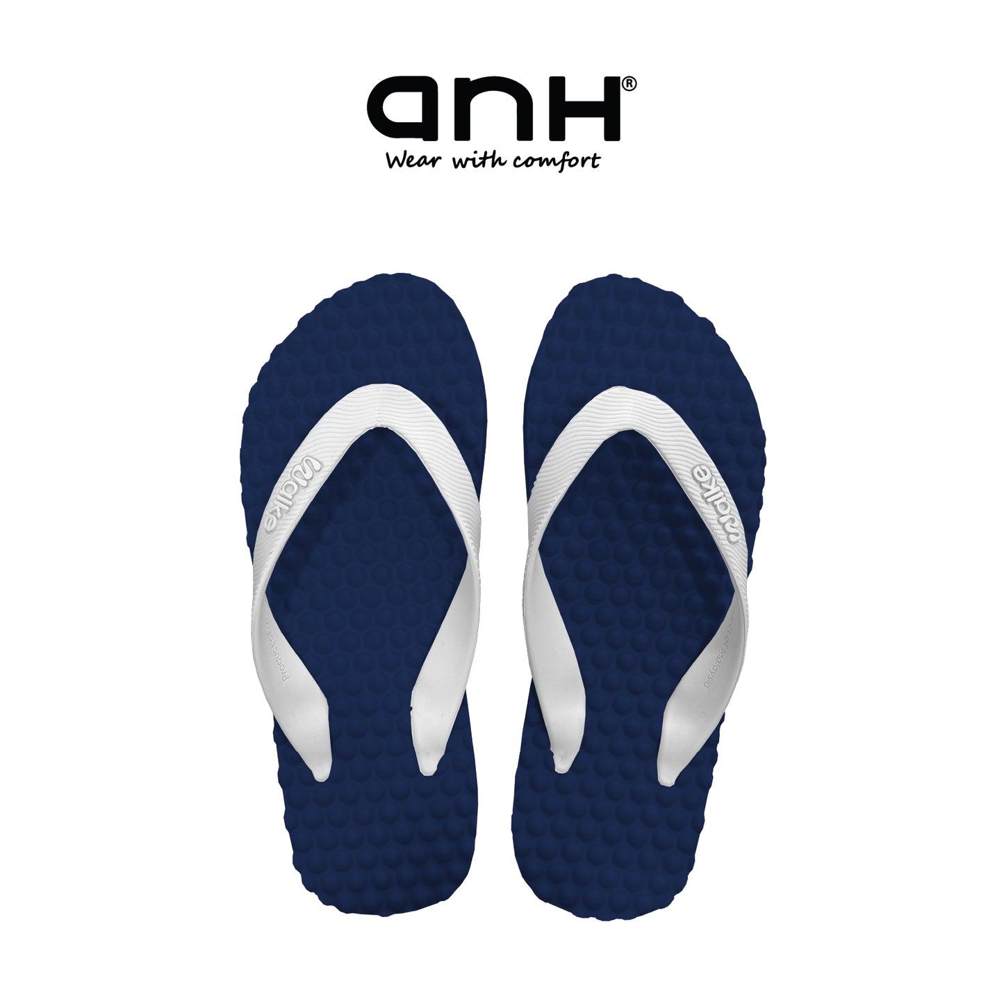 Walke Massage 5 Holes Navy White