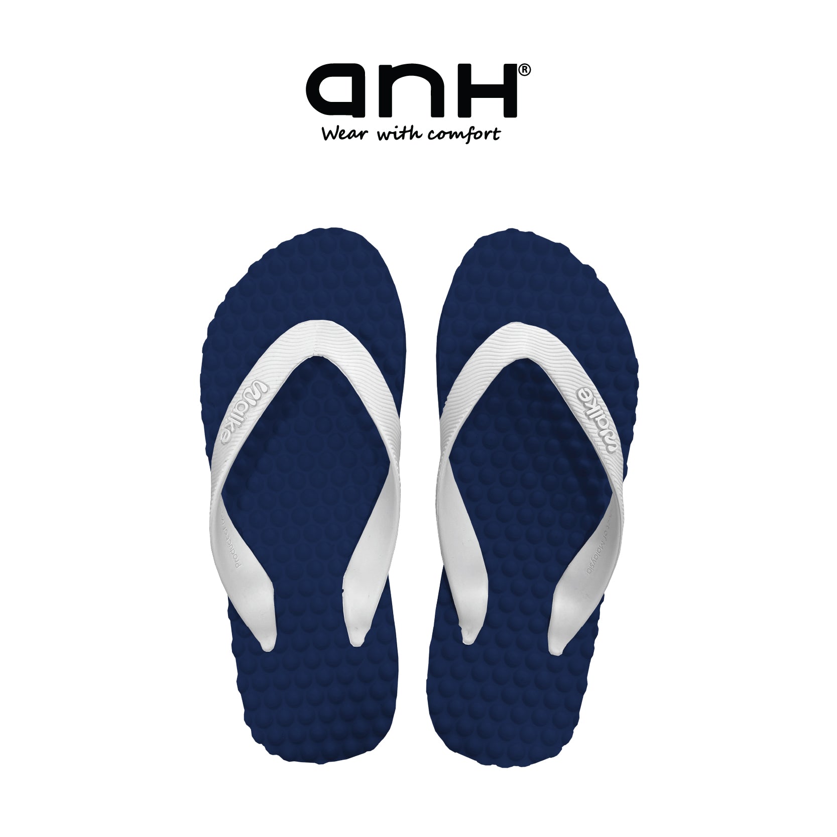 Walke Massage 5 Holes Navy White