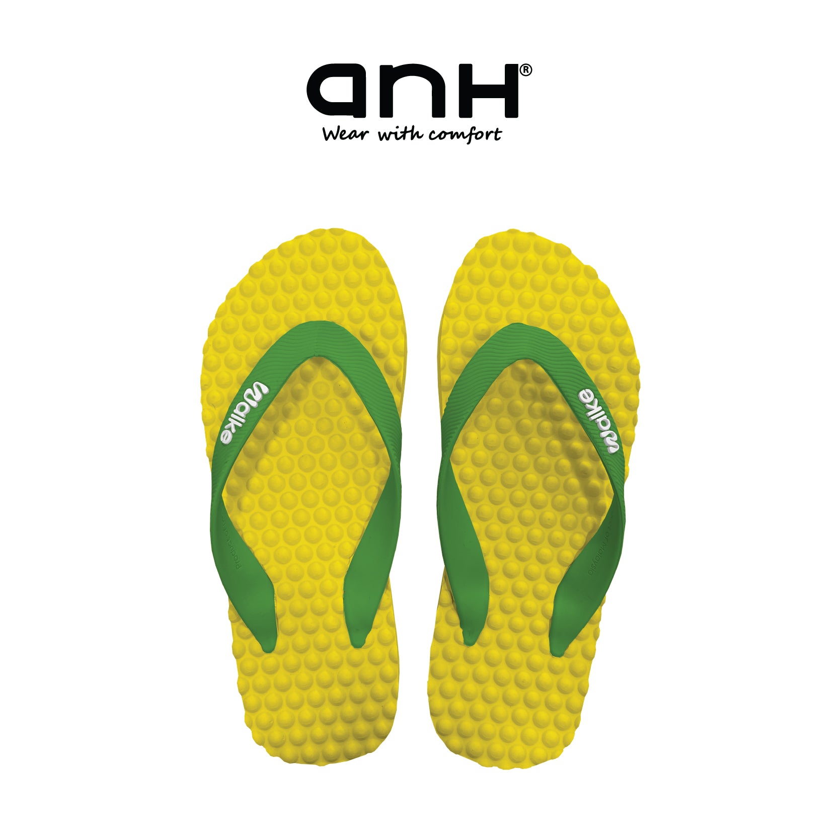 Walke Massage 5 Holes Yellow Green