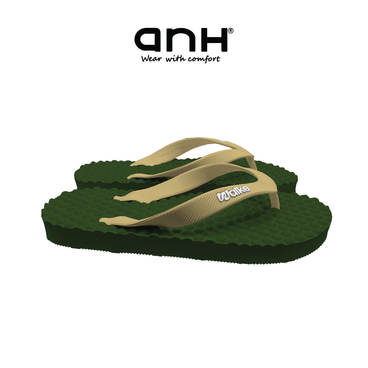 Walke Massage 5 Holes Green Beige