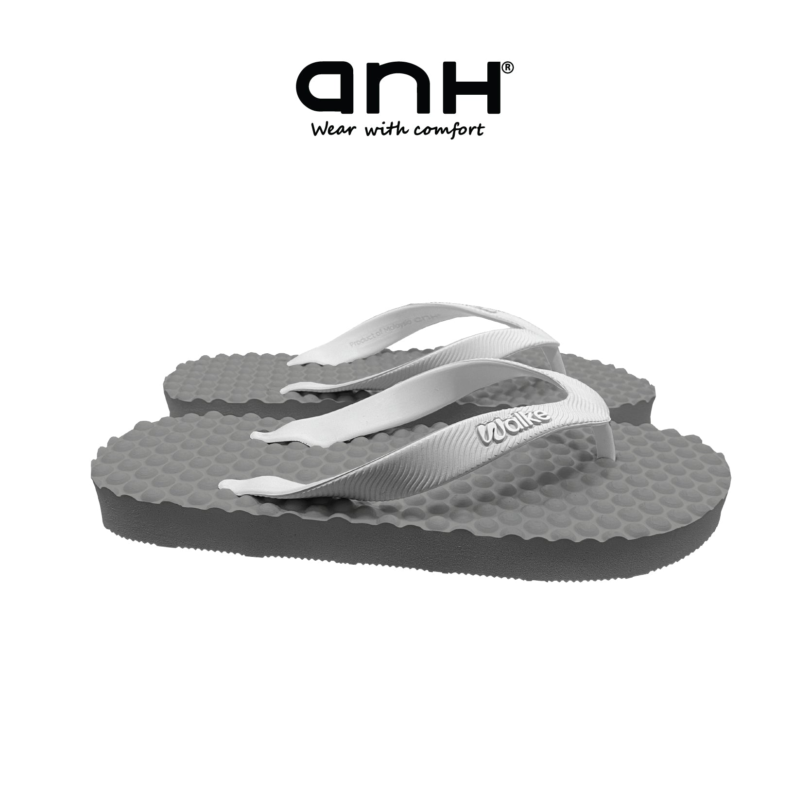 Walke Massage 5 Holes Grey White