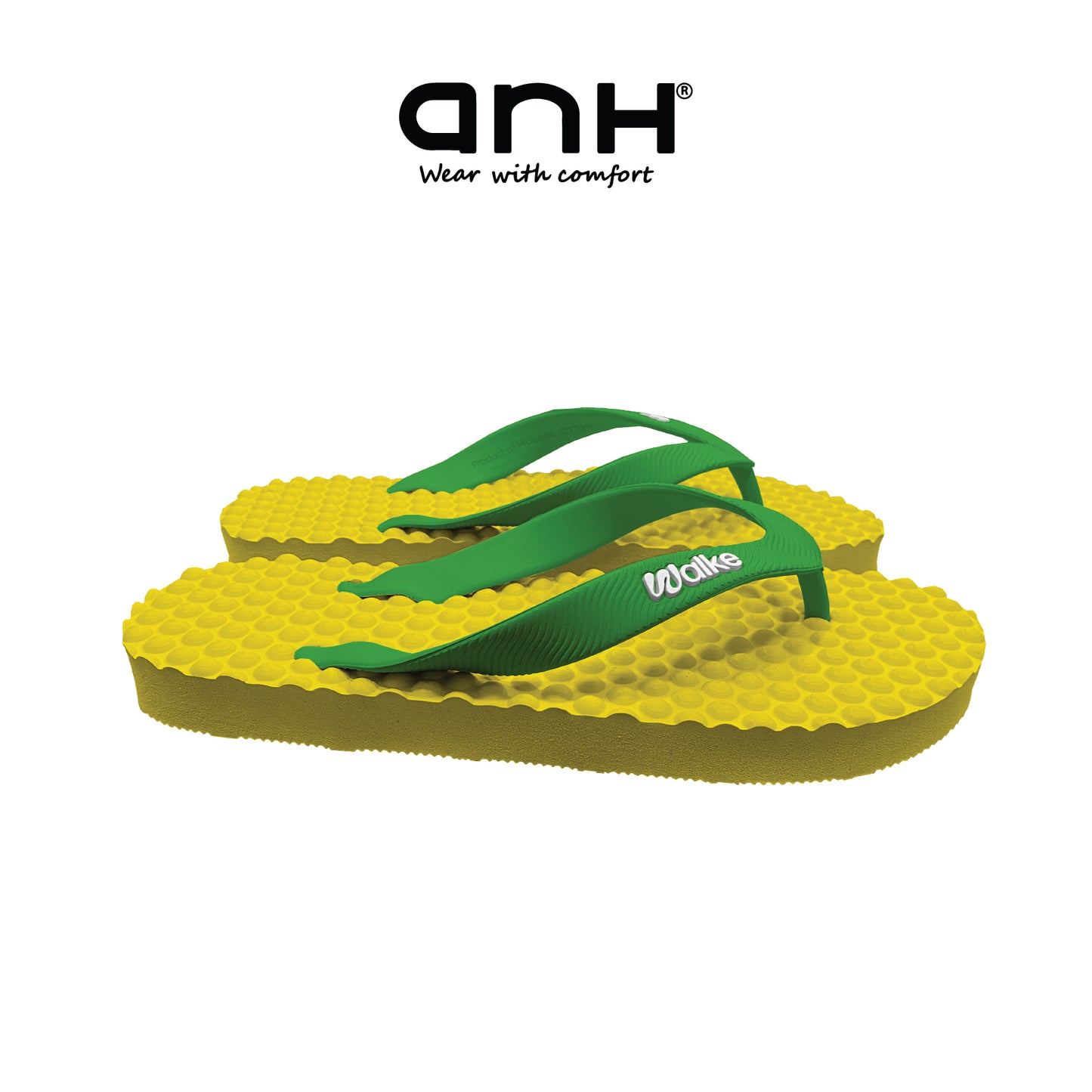 Walke Massage 5 Holes Yellow Green