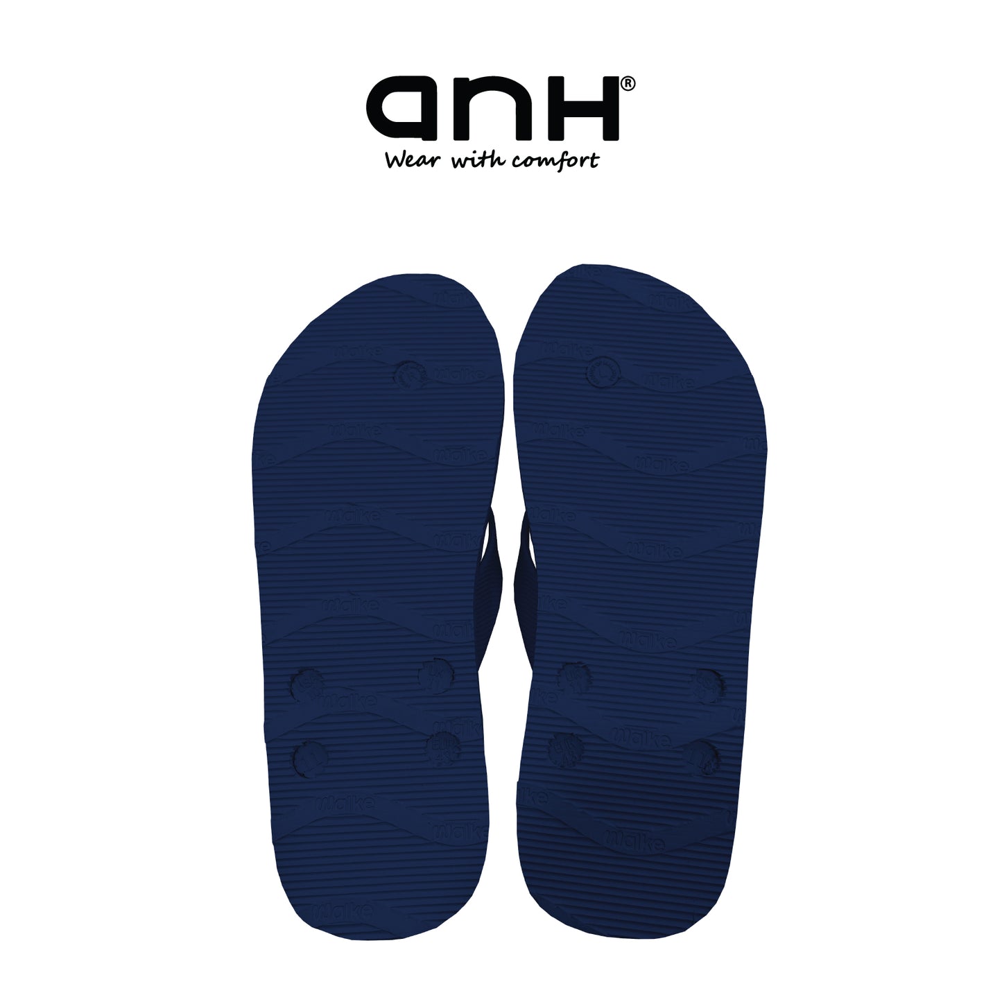 Walke Massage 5 Holes Navy Blue
