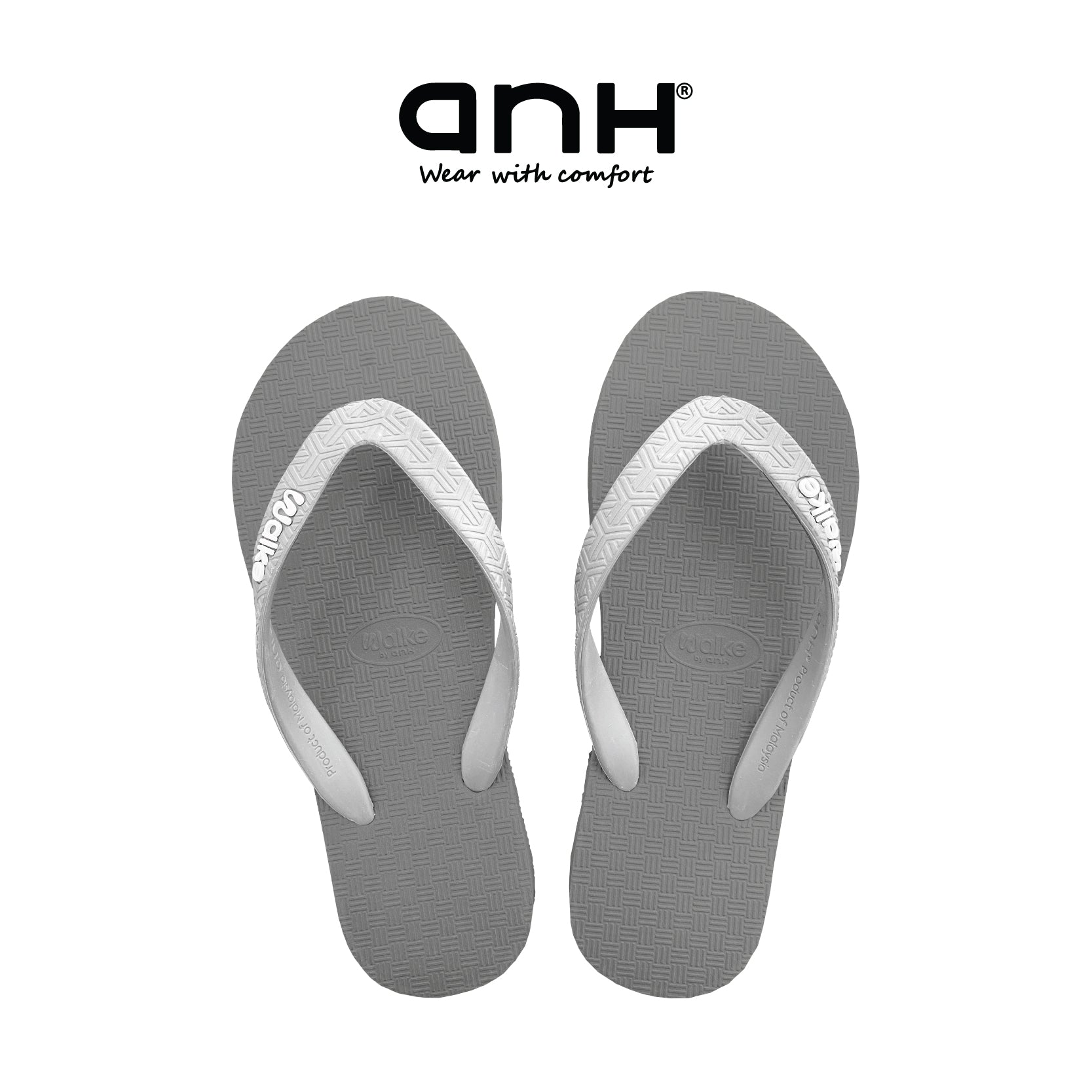 Walke Premium 3 Holes Grey White