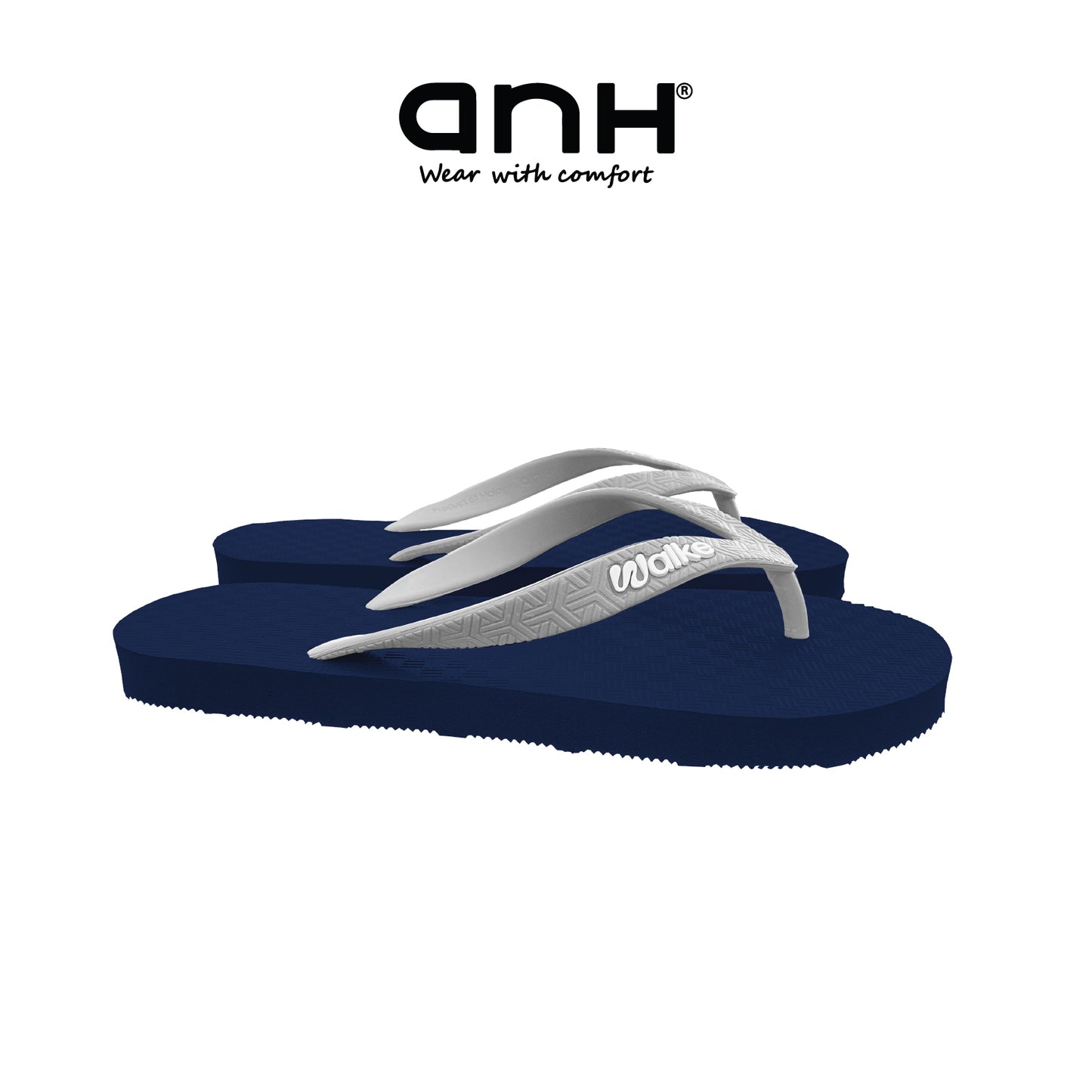 Walke Premium 3 Holes Navy White