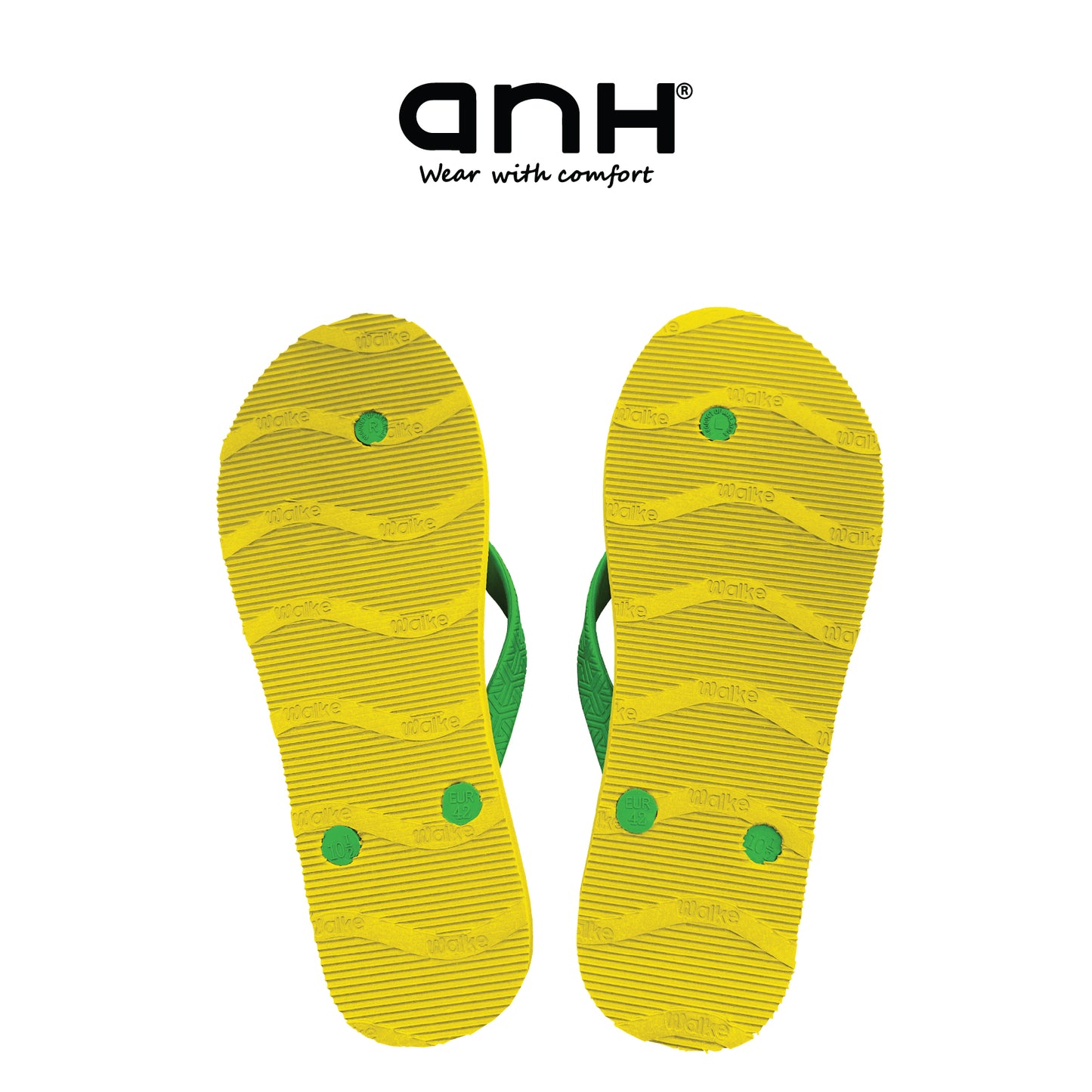 Walke Premium 3 Holes Yellow Green