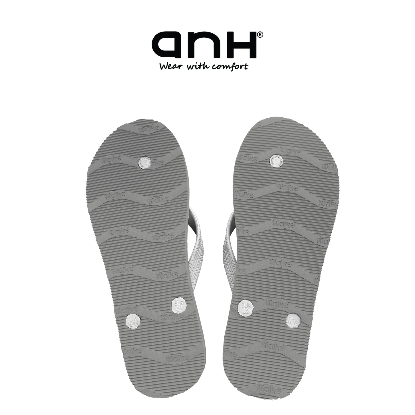 Walke Premium 3 Holes Grey White