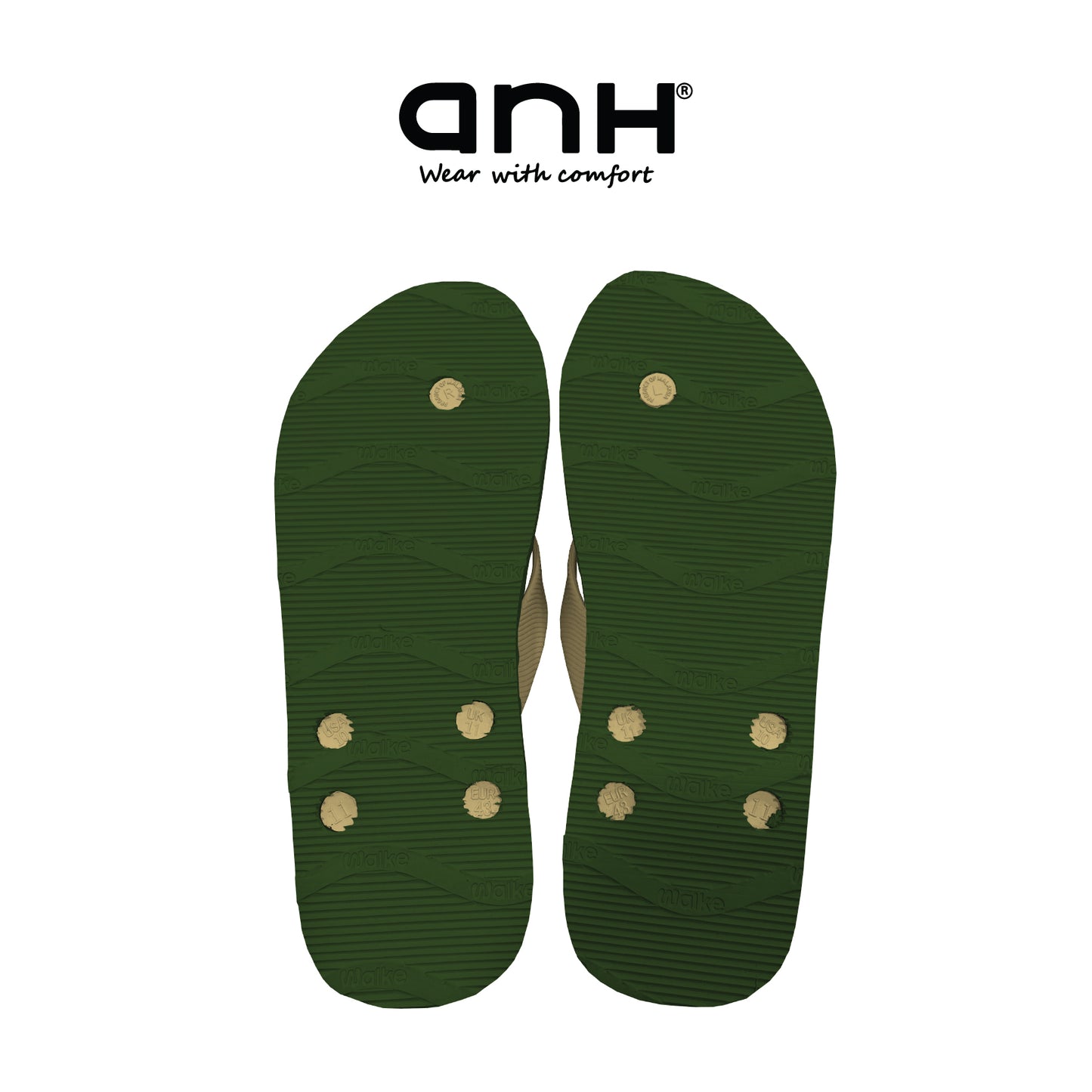 Walke Premium 5 Holes Green Beige