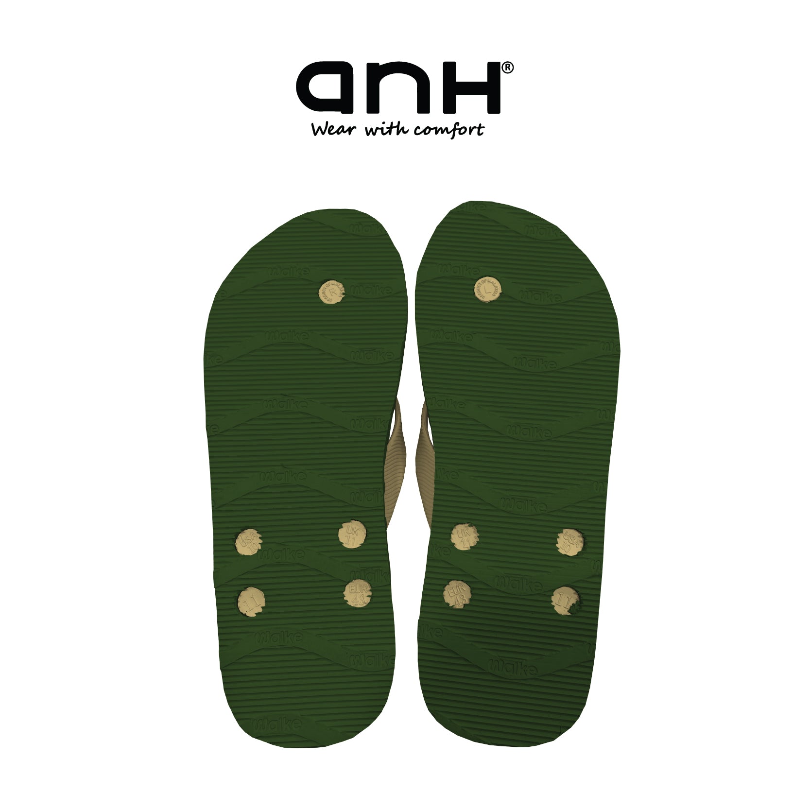 Walke Premium 5 Holes Green Beige