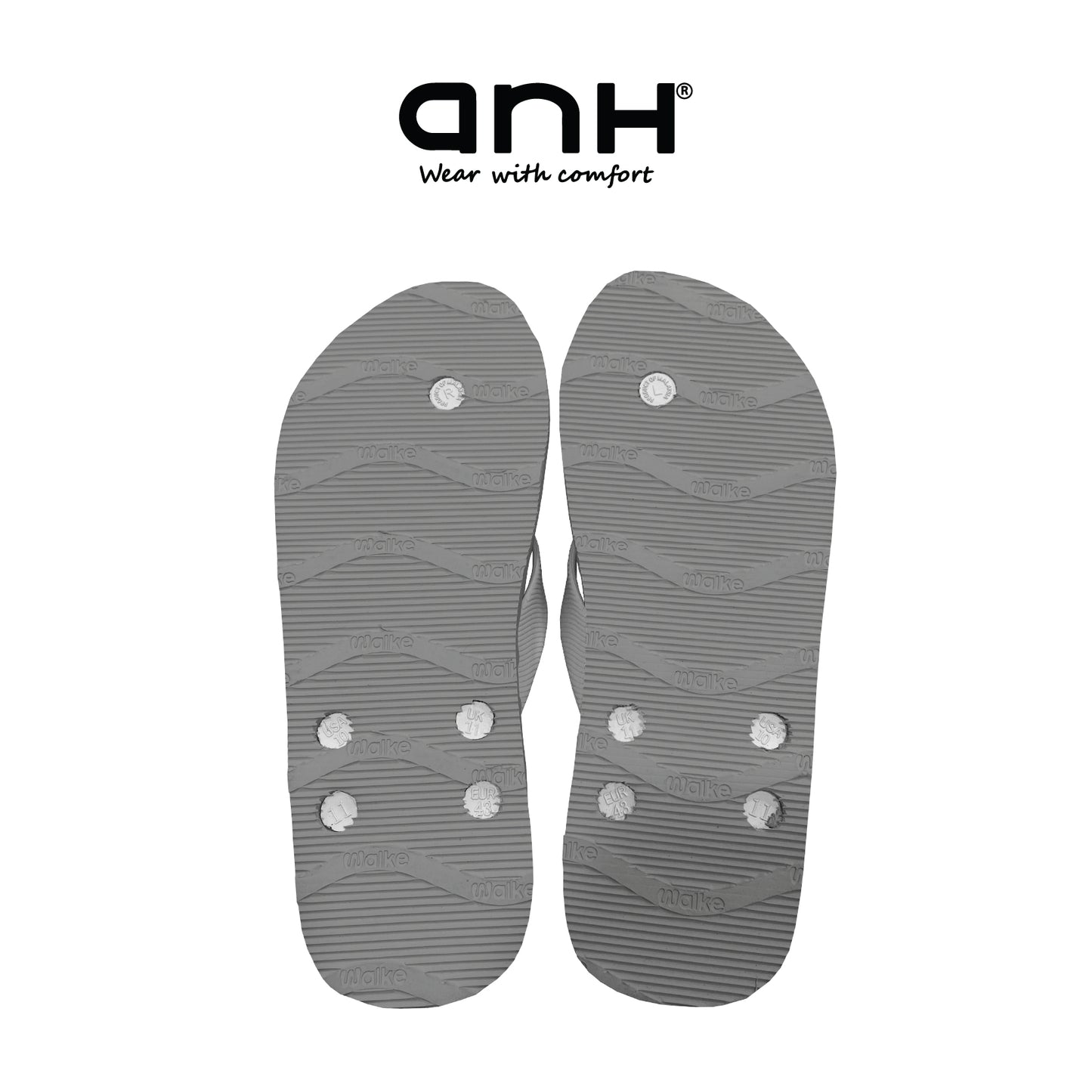 Walke Premium 5 Holes Grey White