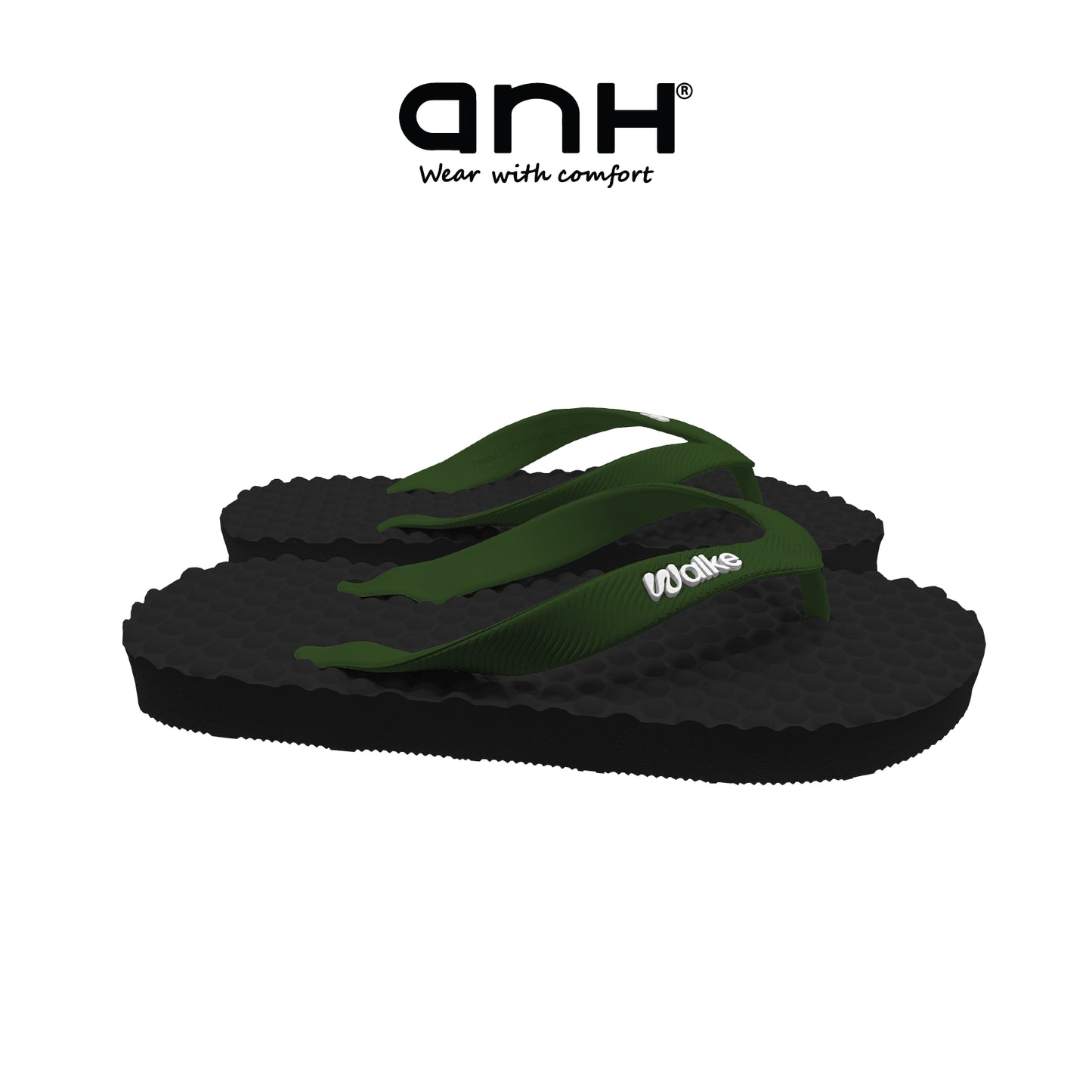 Walke Massage 5 Holes Black Green